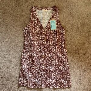 Faherty Alston linen button up dress